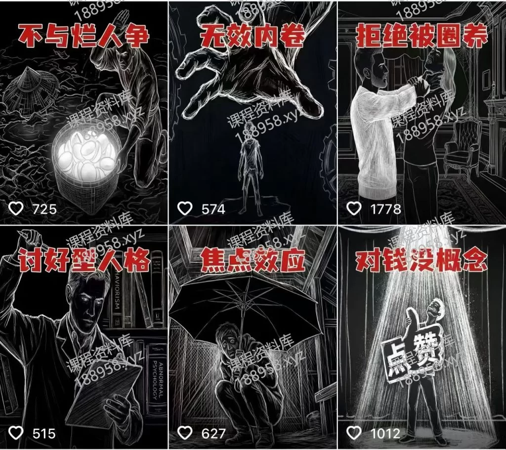 Ai心理学动画视频制作教学 课程封面